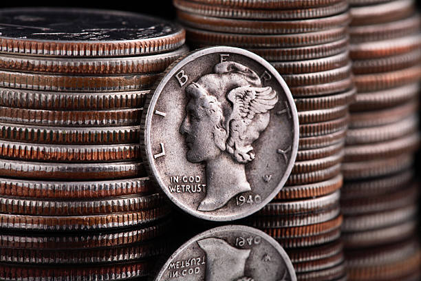 USA Coins  dime stock pictures, royalty-free photos & images
