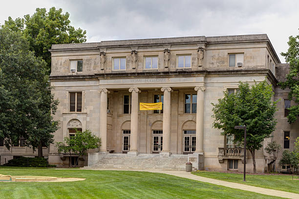 College of Human Sciences building at Iowa State Ames, United States - August 6, 2015: College of Human Sciences on the campus of Iowa State University. iowa state university stock pictures, royalty-free photos & images