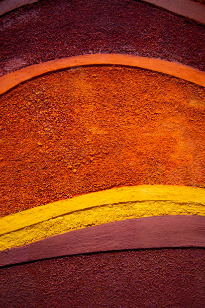 Color Shades of Iron Ore stock photo