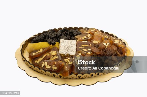 istock Colorful and various candies, Turkish delight fruit candies in Turkey 1341165293