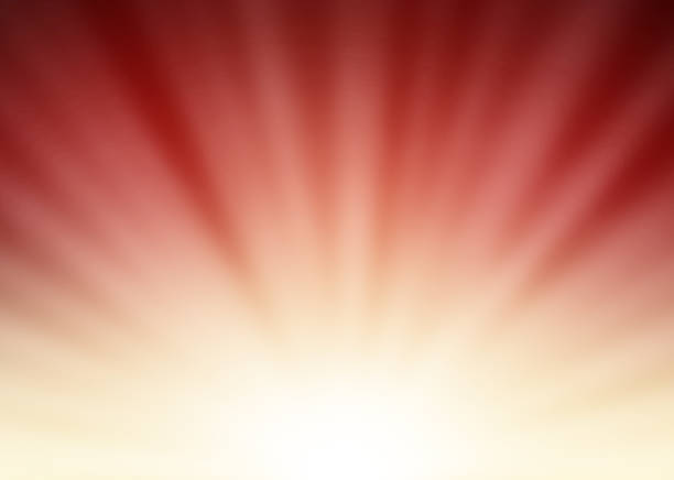 Colorful Blur Soft Gradient Background Sunrays stock photo