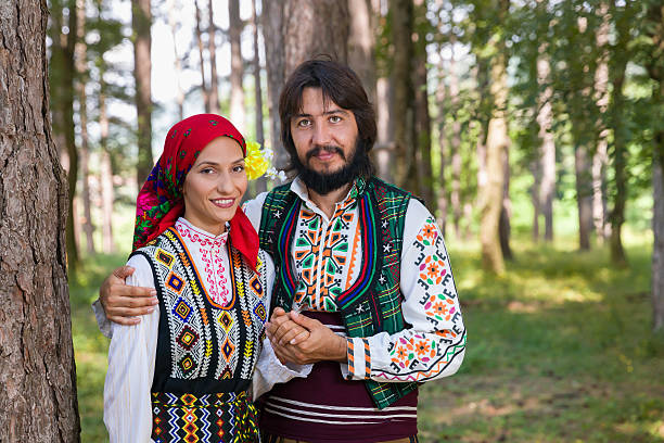 ブルガリア 民族衣装のストックフォト
