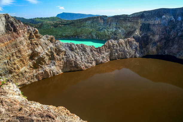Photo of Colorful Kelimutu crater lakes
