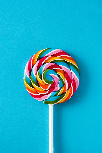 Colorful Lollipop Stock Photo 