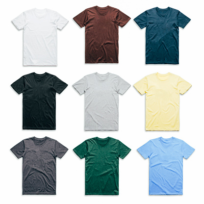 Colorful Tshirts Collection Stock Photo - Download Image Now - iStock