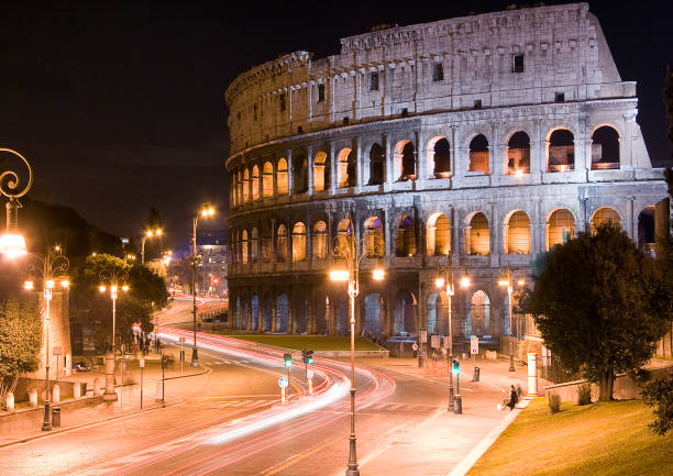 Colosseum of Rome stock photo