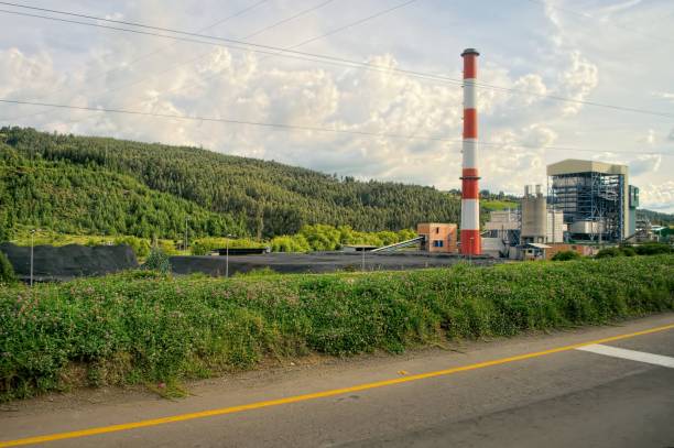 Columbia Coal Fired Power Station stock photo