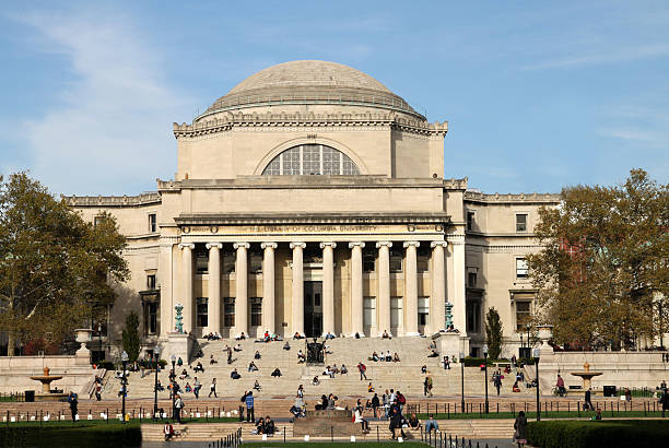 Columbia University Library stock photo