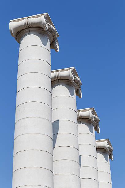Columns stock photo