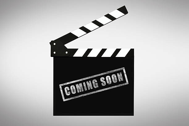 Coming Soon (Click for more) Coming Soon film slate photos stock pictures, royalty-free photos & images