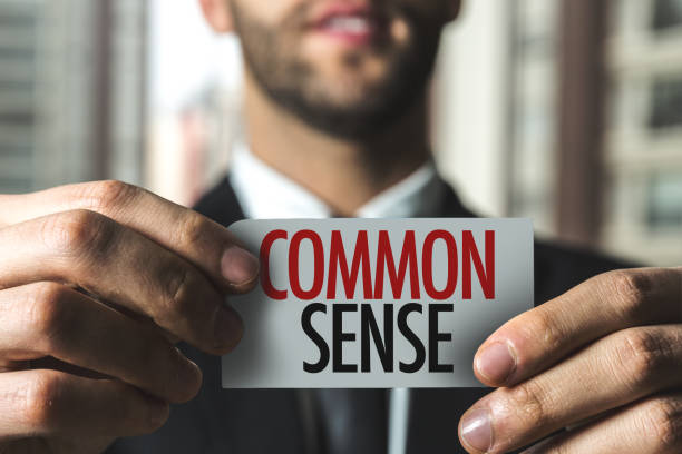 Common Sense stock photo