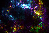 istock Computer Generated Abstract Background with Glowing Light 1369263081