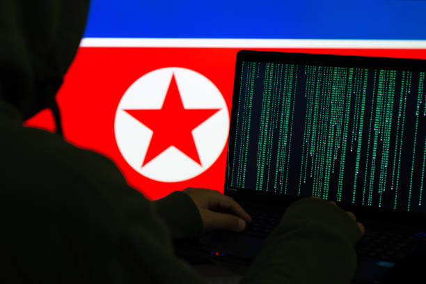 컴퓨터 hacker - north korea 뉴스 사진 이미지