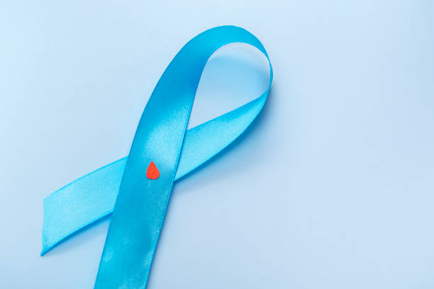 Concept for world diabetes day 14 november. Symbolic bow color raising awareness on diabetes day on light background. Concept for world diabetes day 14 november. Symbolic bow color raising awareness on diabetes day on light background. diabetes awareness month stock pictures, royalty-free photos & images