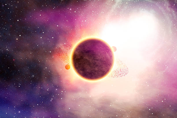 konzeptionelle welt und galaxien bild - supernova stock-fotos und bilder