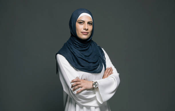 Confident woman Portrait of confident middle eastern woman looking at camera beautiful arab woman stock pictures, royalty-free photos & images