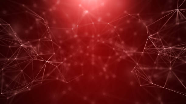 Connection Abstract web background. red stock pictures, royalty-free photos & images