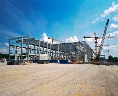 Factory under construction