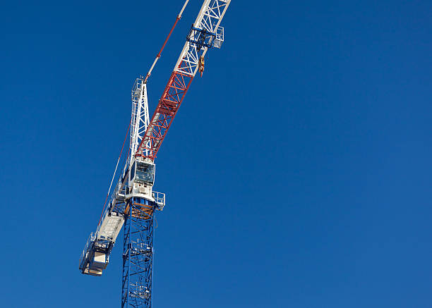 Construction Crane stock photo