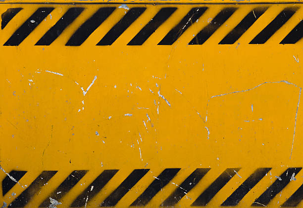 construction sign stock photo
