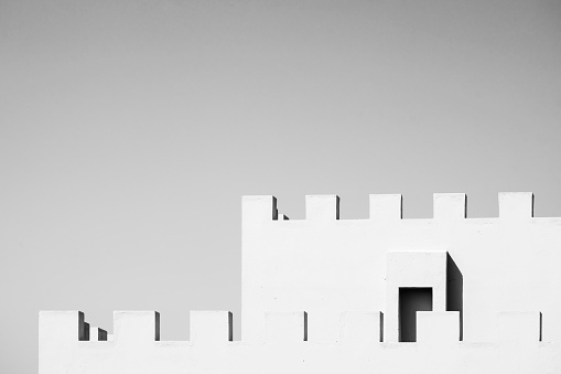 Contemporary Moroccan building