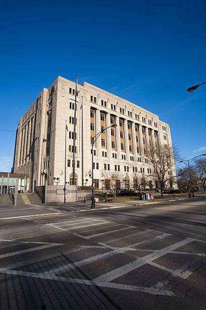 Cook County Court stock photo