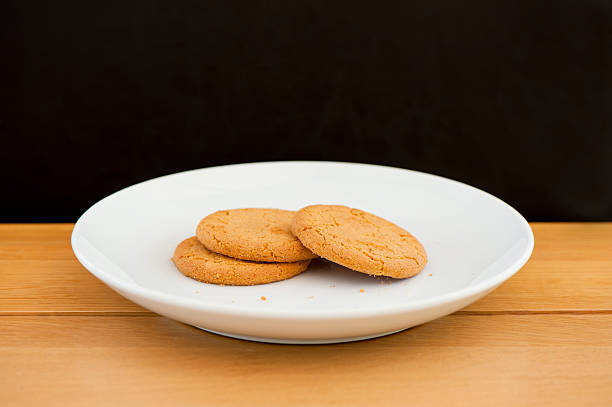 Cookies on a Plate stock photo