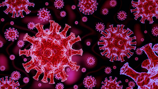coronavirus - 2019-ncov, wuhan viruskonzept. 3d-rendering des coronavirus. 3d-illustration - covid 19 stock-fotos und bilder