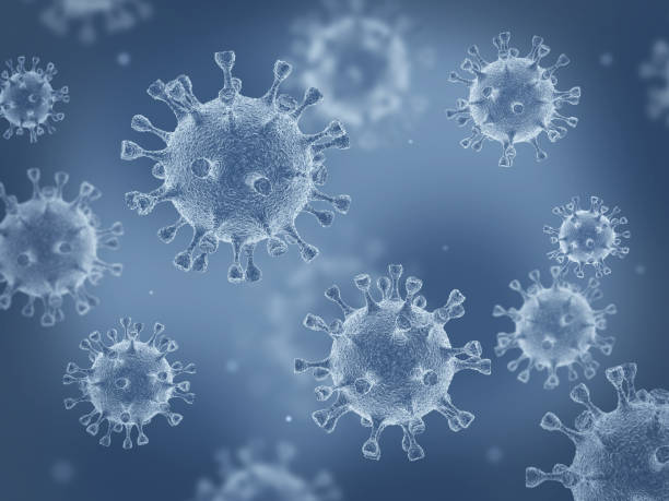 coronavirus-zellen - corona stock-fotos und bilder