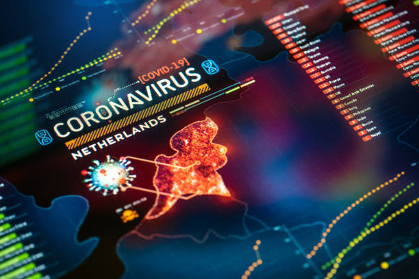 coronavirus uitbraak in nederland - coronatest netherlands stockfoto's en -beelden