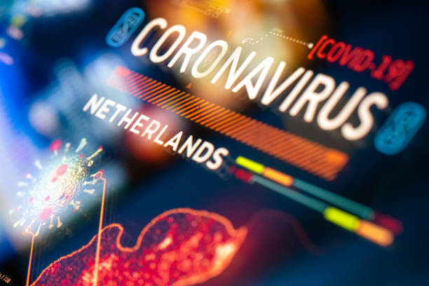 coronavirus uitbraak in nederland - coronatest netherlands stockfoto's en -beelden