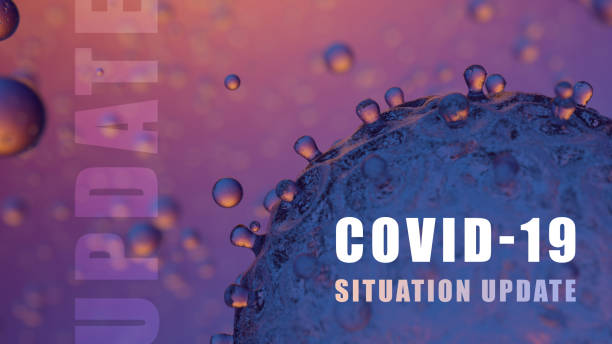 Coronavirus pandemic - COVID-19 situation update. stock photo