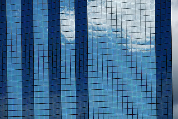 Corporate Windows stock photo