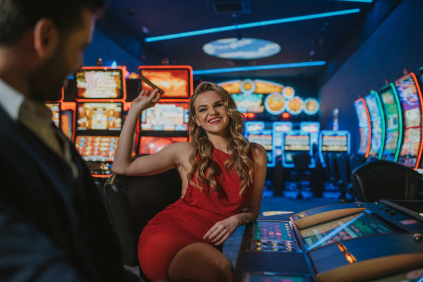 79 Girl Slot Machine Stock Photos, Pictures &amp; Royalty-Free Images - iStock