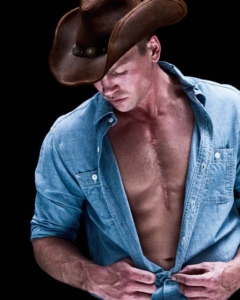 stripper cowboy Male and indians costumes
