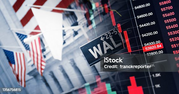 istock crash of the stock exchanges 1356756815