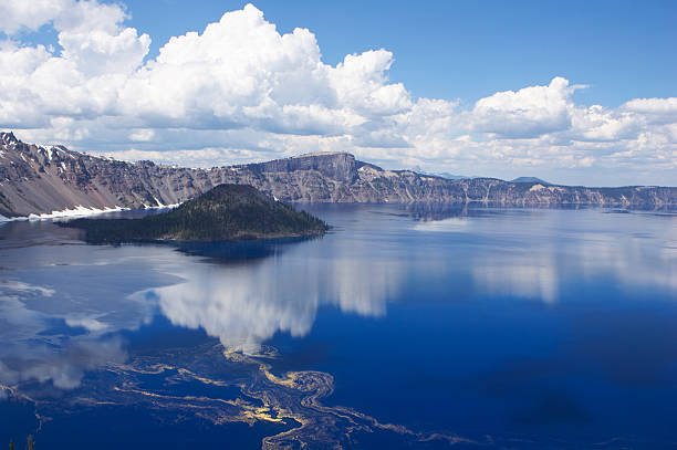 Crater Lake stock photo