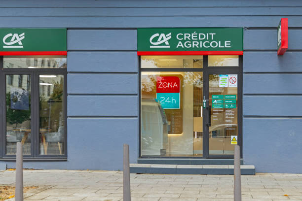 Credit Agricole Bank stock photo