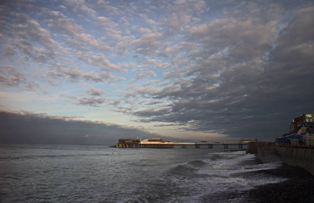 Cromer Beach, England stock photo