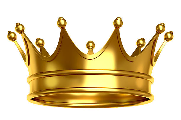 Crown Gold crown isolated against a white background.http://www.ljplus.ru/img4/a/y/ayvan/crownscollection.jpg crown headwear stock pictures, royalty-free photos & images