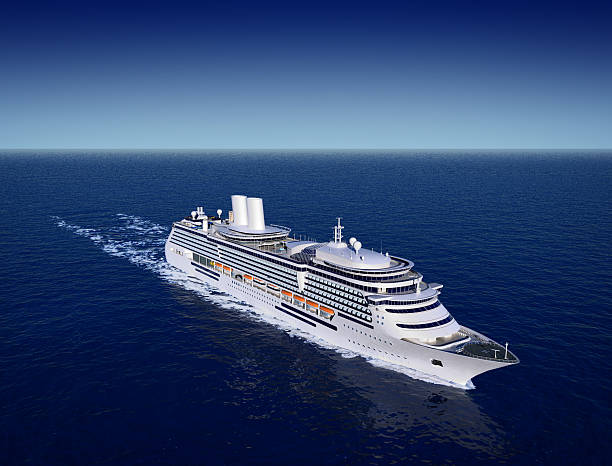 cruise ship stock photo