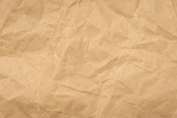 Crumpled brown paper texture vintage background. Crumpled brown paper texture vintage background. grunge image technique stock pictures, royalty-free photos & images