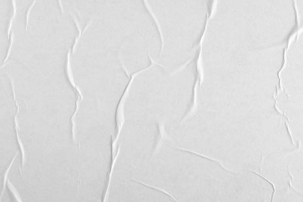 Crumpled paper. Background for designers. stock photo