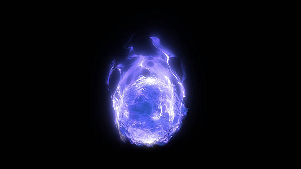 crystal ball  plasma ball stock pictures, royalty-free photos & images