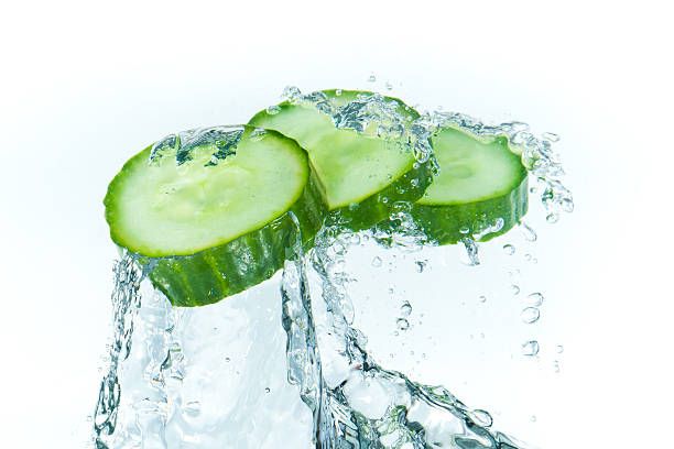 cucumber in water picture