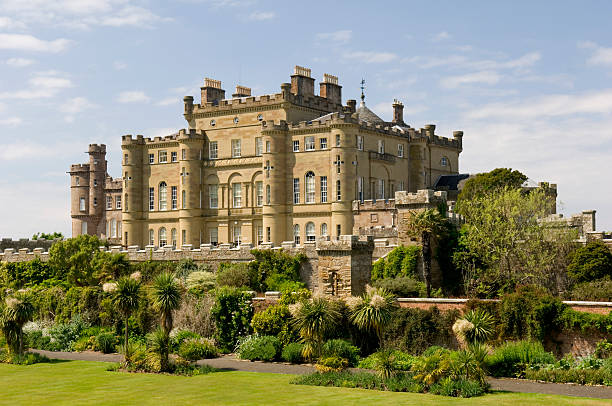 Culzean Castle Culzean castle probably the finest example of Georgian architecture in Scotland...President Eisenhower had a suite on the top floor and came here to relax. castle stock pictures, royalty-free photos & images