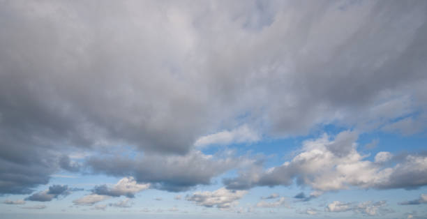 Cumulonimbus Cloud Cumulonimbus clouds appear over the Pacific Ocean at Rockaway Beach, Oregon, USA. jeff goulden oregon coast stock pictures, royalty-free photos & images