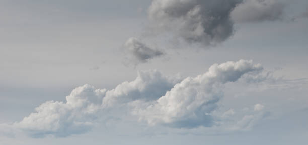 Cumulonimbus Cloud Cumulonimbus clouds appear over the Skagit Valley near Mount Vernon, Washington State, USA. jeff goulden panoramic stock pictures, royalty-free photos & images