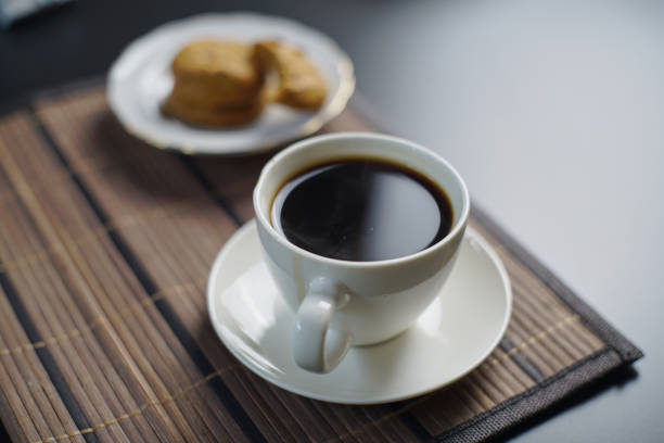 Cup of Coffee on the table Cup of Coffee on the table black coffee stock pictures, royalty-free photos & images