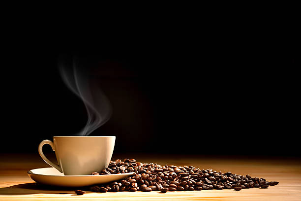 Cup of coffee stock photo